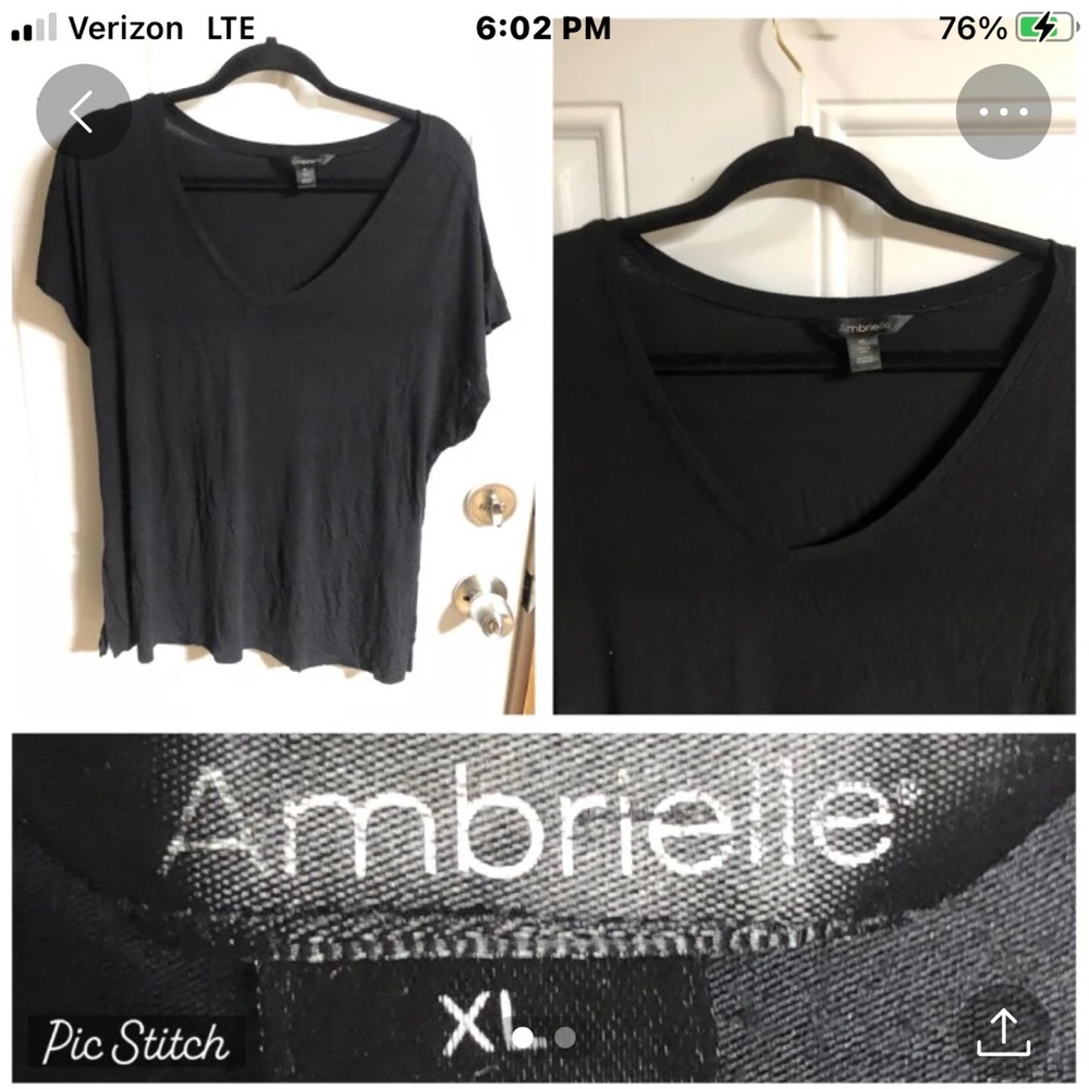Ladies black blouse